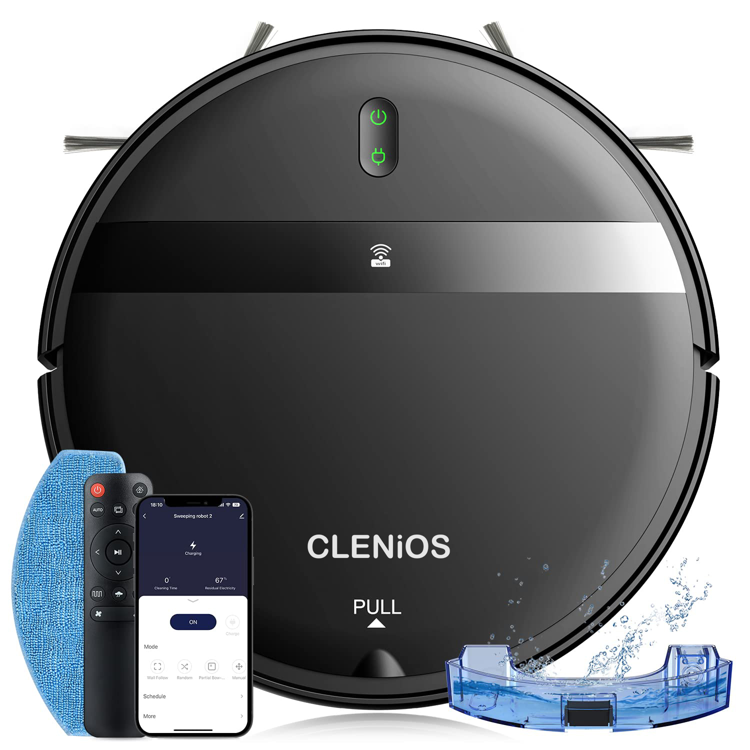 CleniOS G20 Robot Vacuum Cleaner